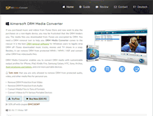 Tablet Screenshot of drmremoval.allvideoconvert.com